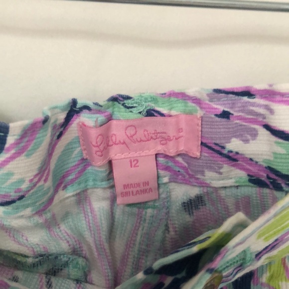 Lilly Pulitzer Girls’ Top and Shorts - Picture 7 of 7